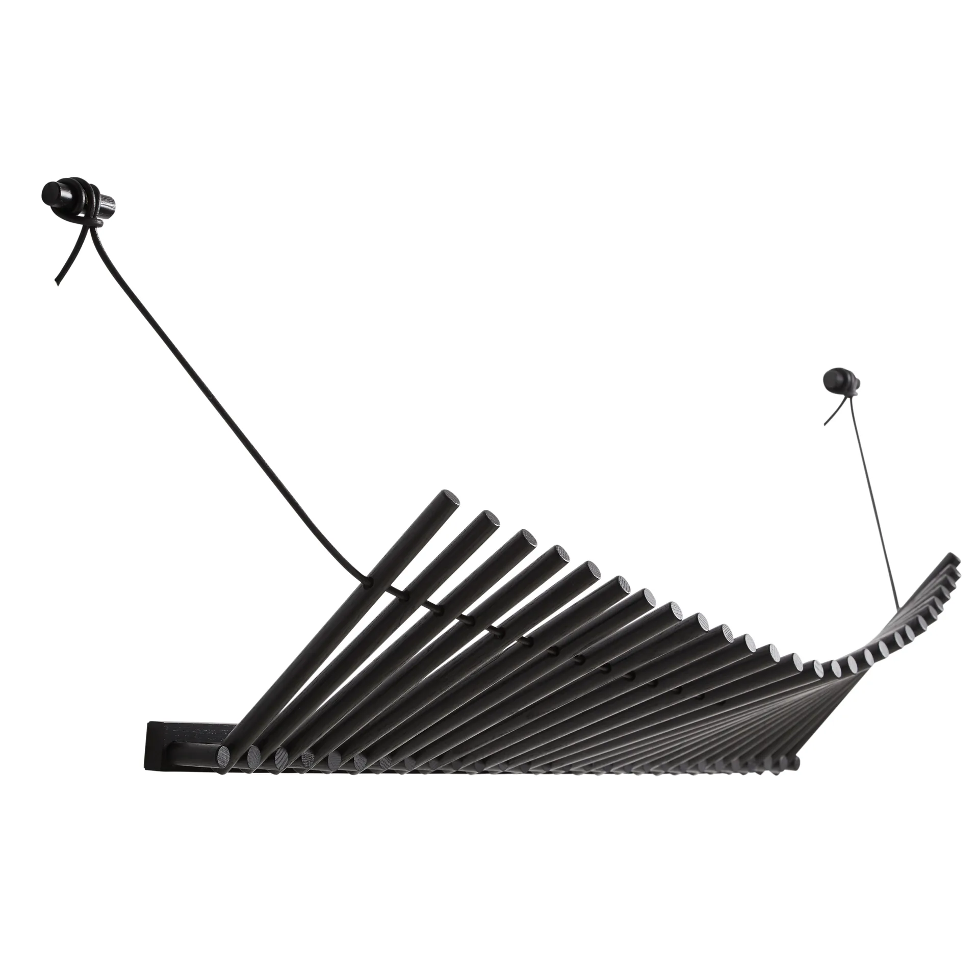 Knaegt ハンガー, painted black oak Woud | ウッド