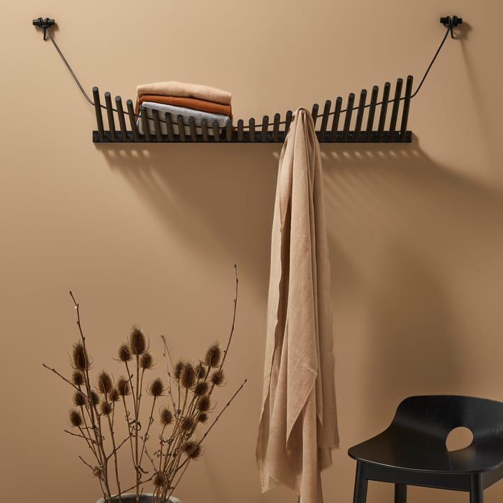 Knaegt ハンガー, painted black oak Woud | ウッド