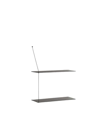 Stedge 60 cm シェルフ - Black ash - Woud | ウッド
