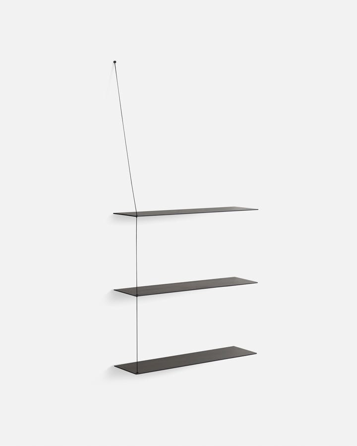 Stedge 追加シェルフ 80 cm, Black oak Woud | ウッド