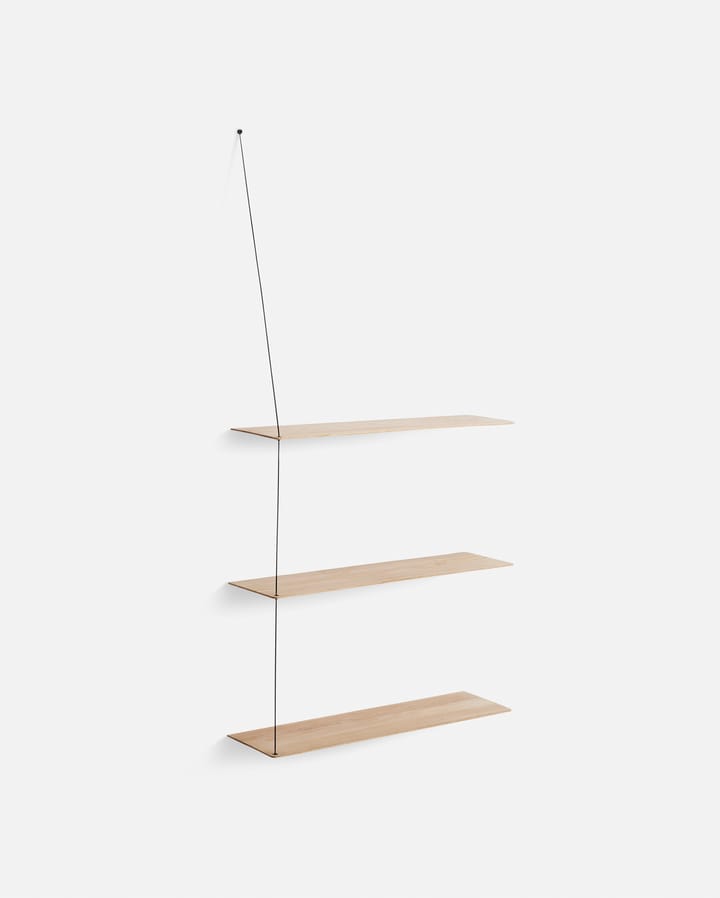 Stedge 追加シェルフ 80 cm, White pigmented oak Woud | ウッド