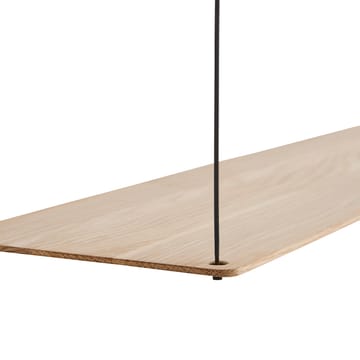 Stedge 80 cm シェルフ - white-pigmented oak - Woud | ウッド