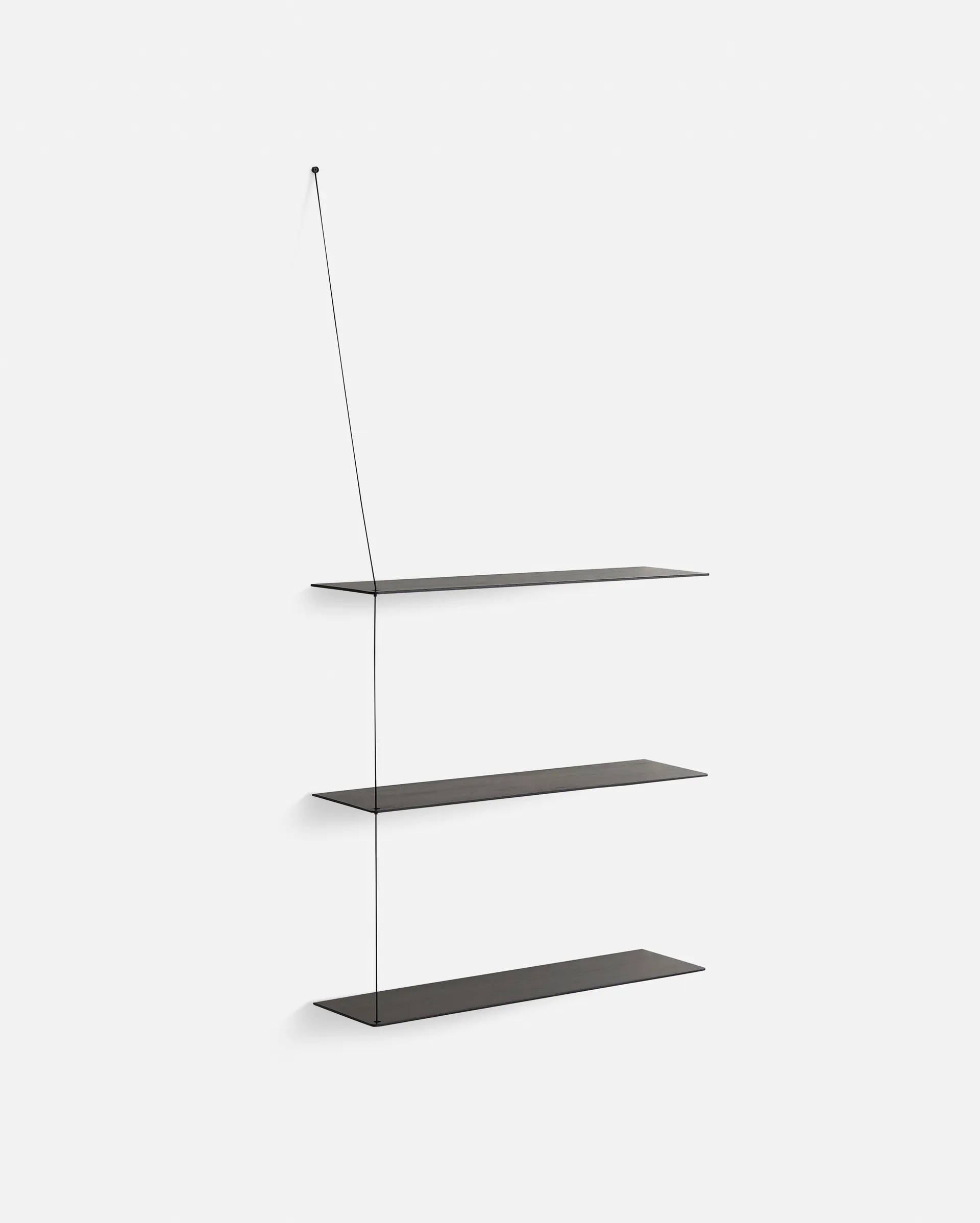 Stedge 追加シェルフ, Black oak, 80 cm Woud | ウッド