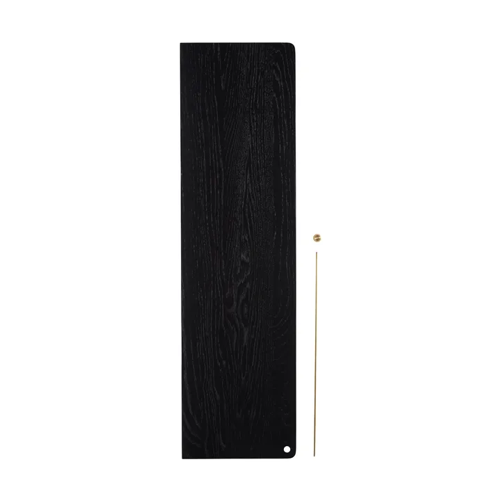 Stedge 追加シェルフ - black oak-brass - Woud | ウッド