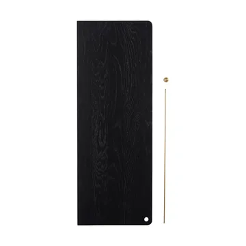 Stedge 追加シェルフ - black oak-brass - Woud | ウッド