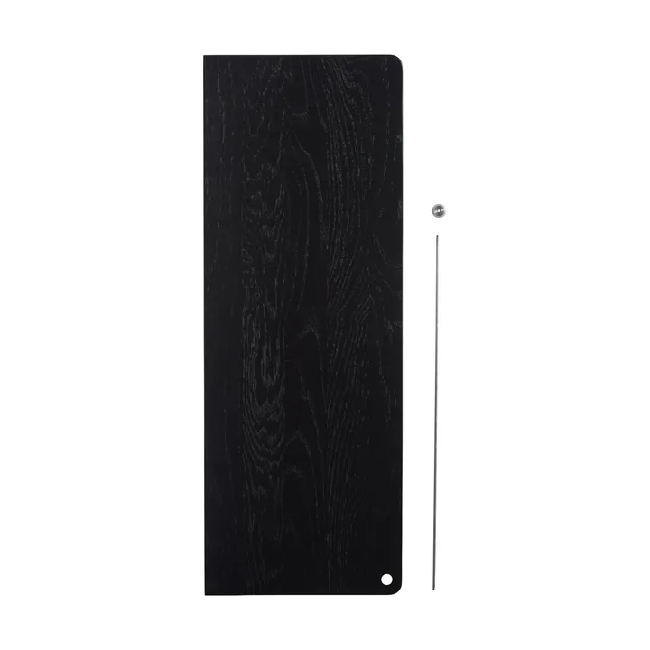 Stedge 追加シェルフ - Black oak-brushed steel - Woud | ウッド