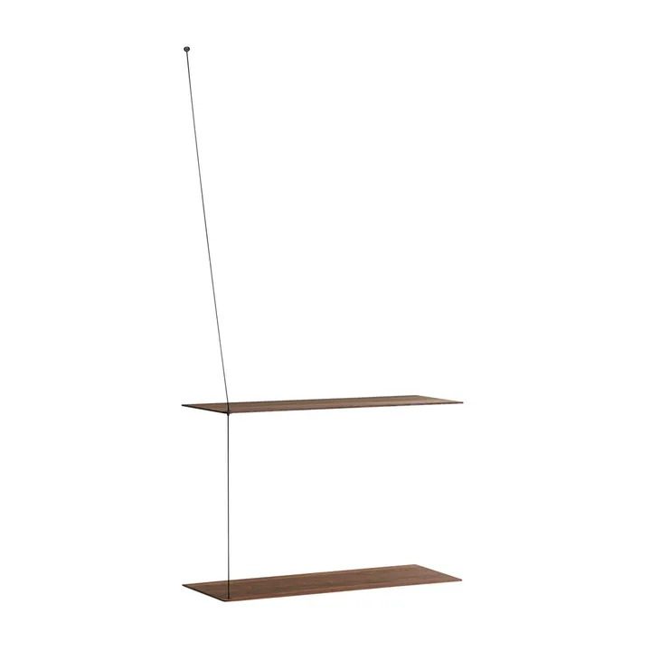 Stedge シェルフ - Smoked oak, 60 cm - Woud | ウッド