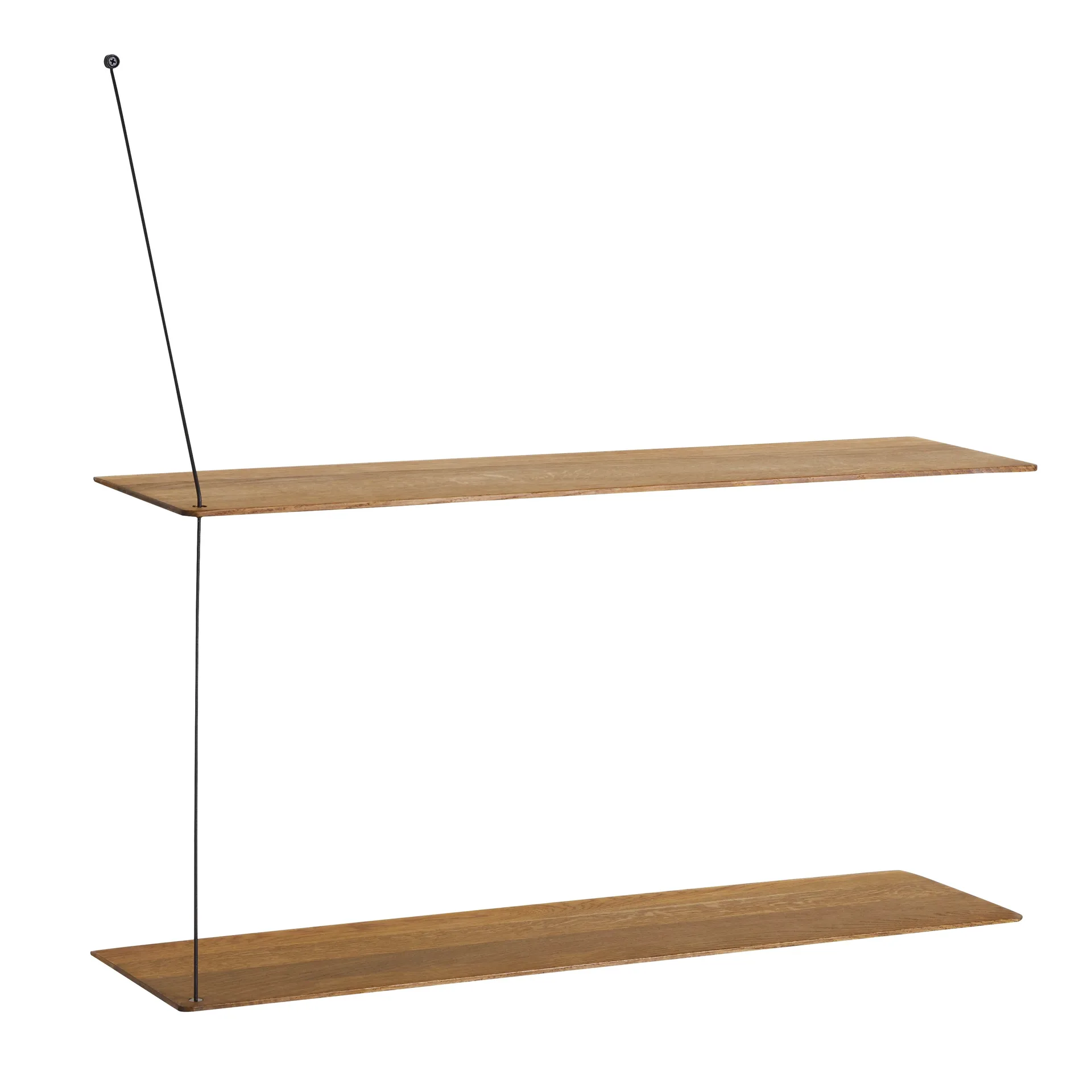Stedge シェルフ, Smoked oak, 80 cm Woud | ウッド