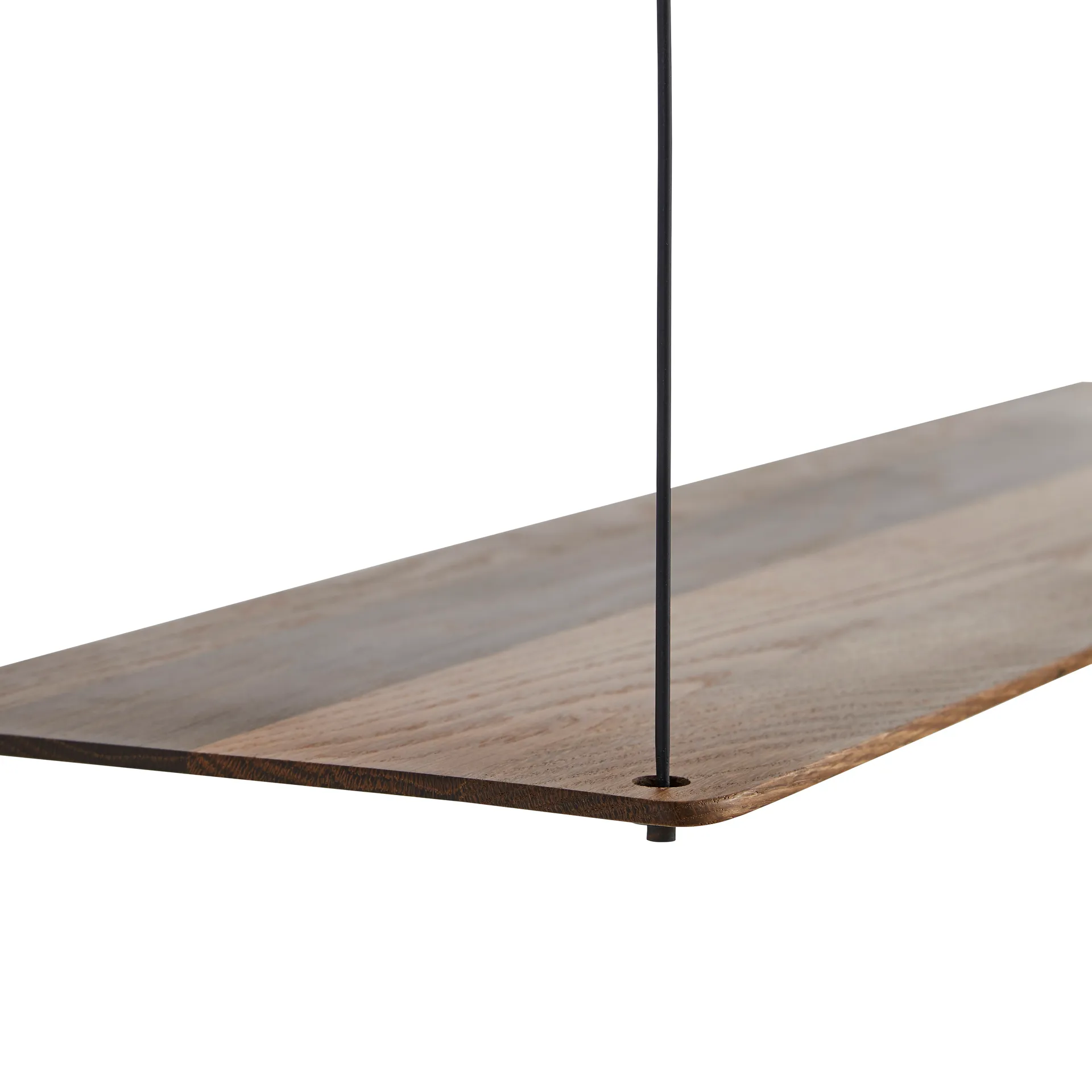 Stedge シェルフ, Smoked oak, 80 cm Woud | ウッド