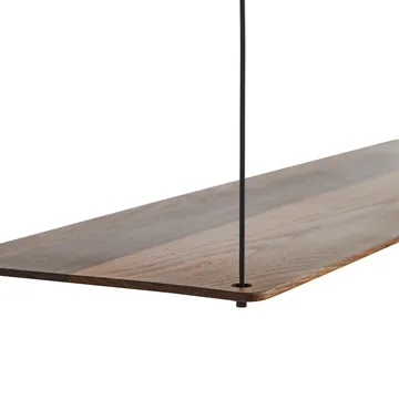 Stedge シェルフ - Smoked oak, 80 cm - Woud | ウッド