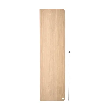 Stedge 追加シェルフ - White-stained oak-brushed steel - Woud | ウッド