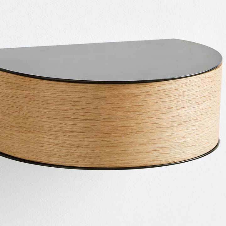 Wallie シェルフ, black. oak Woud | ウッド