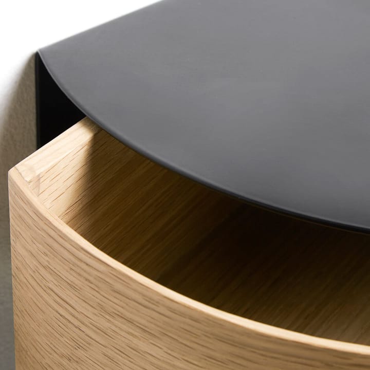 Wallie シェルフ, black. oak Woud | ウッド