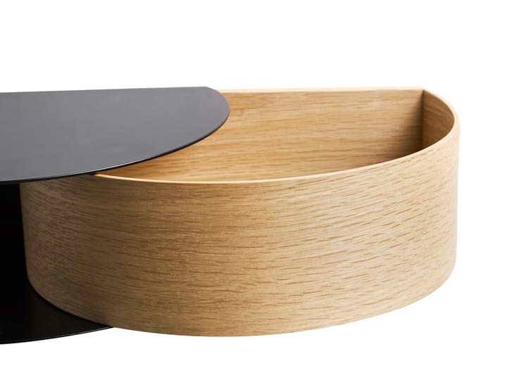 Wallie シェルフ, black. oak Woud | ウッド