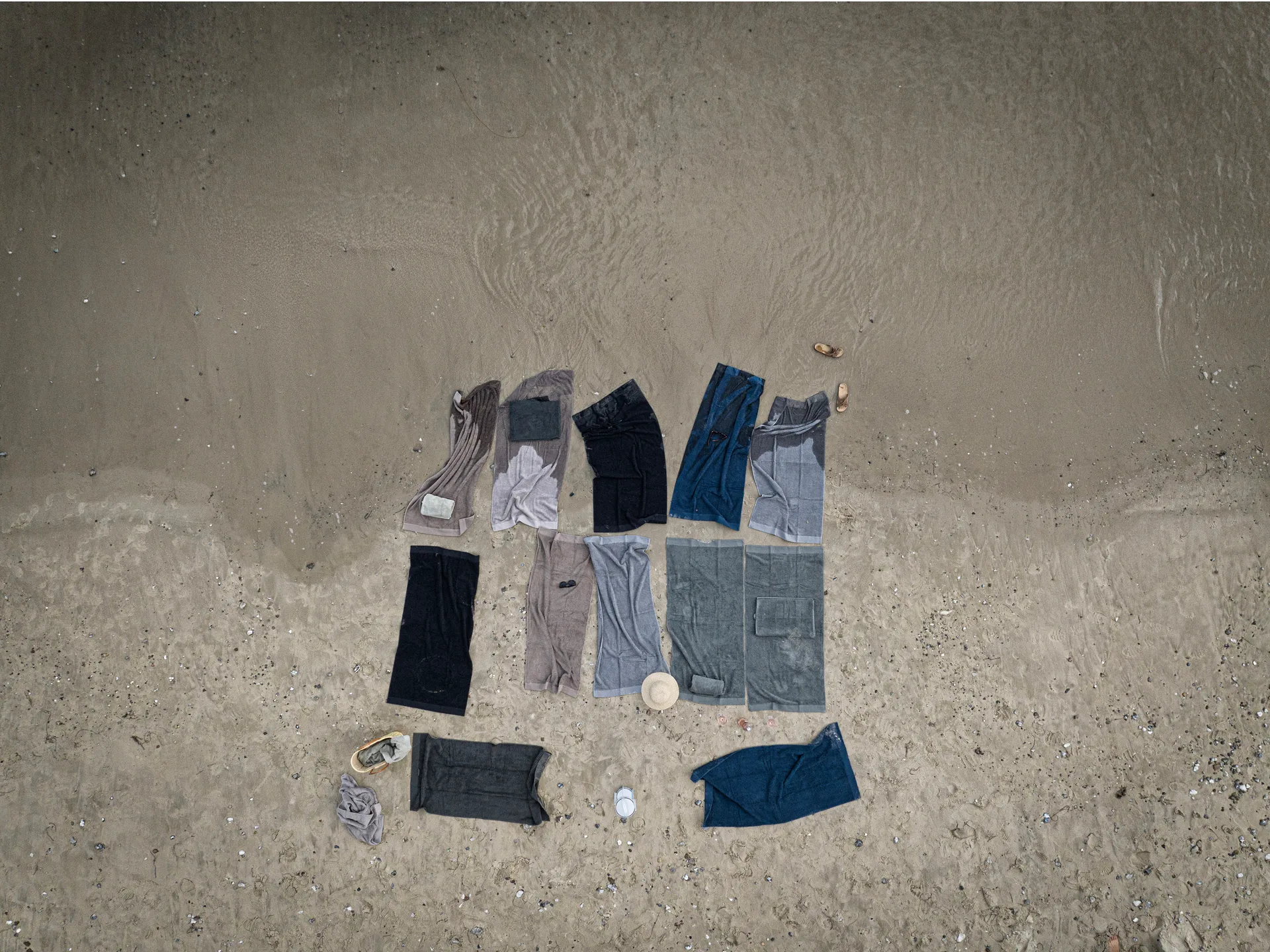 Classic バスタオル 70x140 cm, Olive green Zone Denmark | ゾーン デンマーク