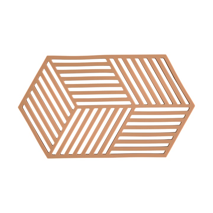 Hexagon 鍋敷き  大 - Light Terracotta - Zone Denmark | ゾーン デンマーク