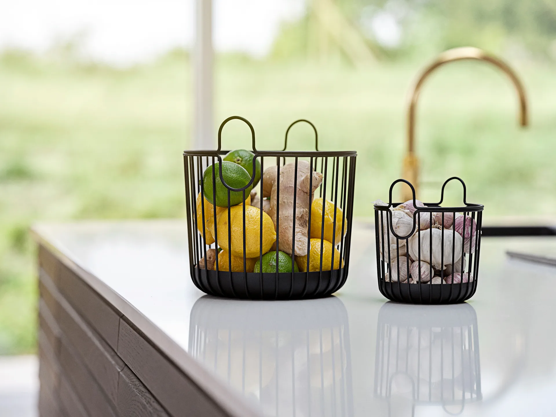 Inu バスケット 20x20 cm, Black Zone Denmark | ゾーン デンマーク