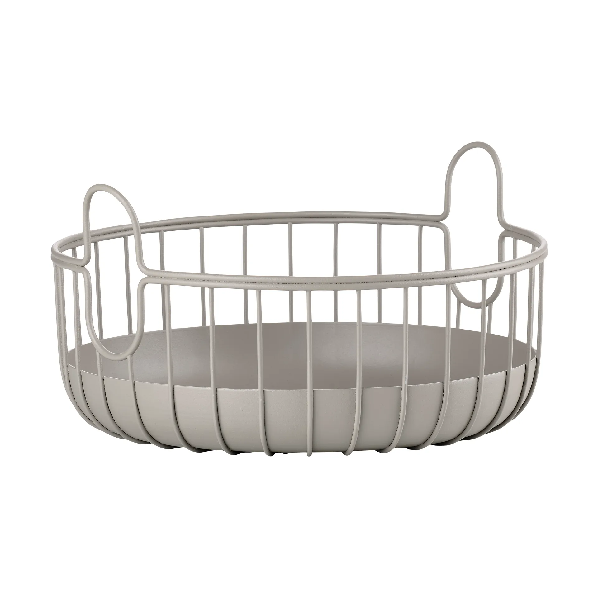 Inu バスケット Ø22x8 cm, Taupe Zone Denmark | ゾーン デンマーク