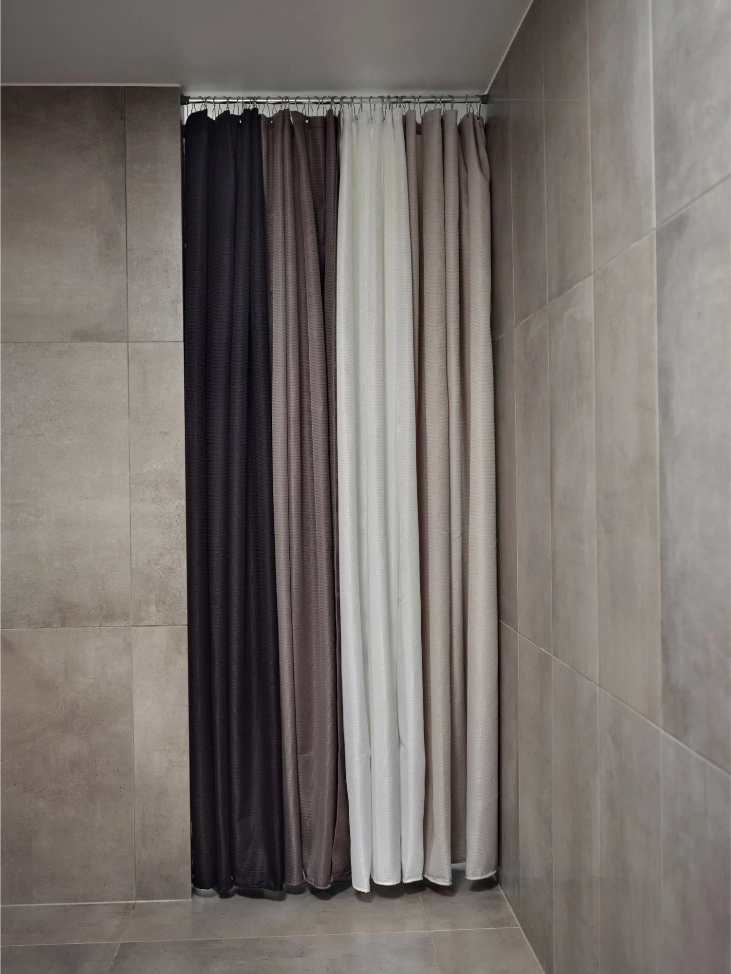 Lux シャワーカーテン, Grey, 180x220 cm Zone Denmark | ゾーン デンマーク