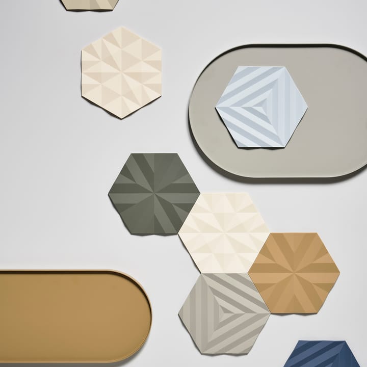Ori Facet 鍋敷き 14x16 cm, birch Zone Denmark | ゾーン デンマーク