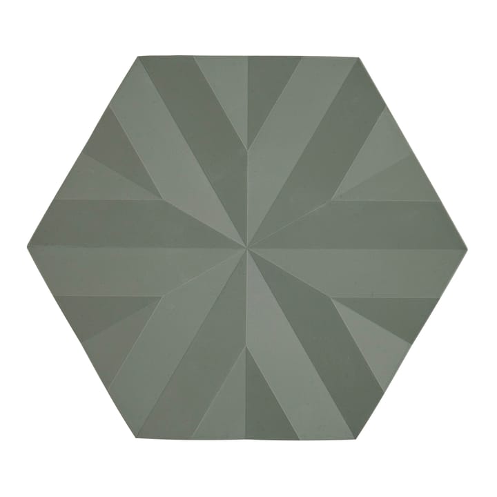 Ori Flake 鍋敷き 14x16 cm - olive taupe - Zone Denmark | ゾーン デンマーク