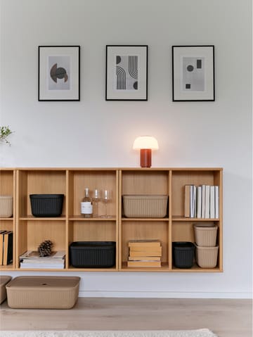 Pulp 収納ボックス 23x32 cm 2個セット - Natural Brown - Zone Denmark | ゾーン デンマーク