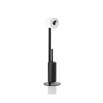 Rim トイレットロールホルダー ブラシ付き - Black - Zone Denmark | ゾーン デンマーク