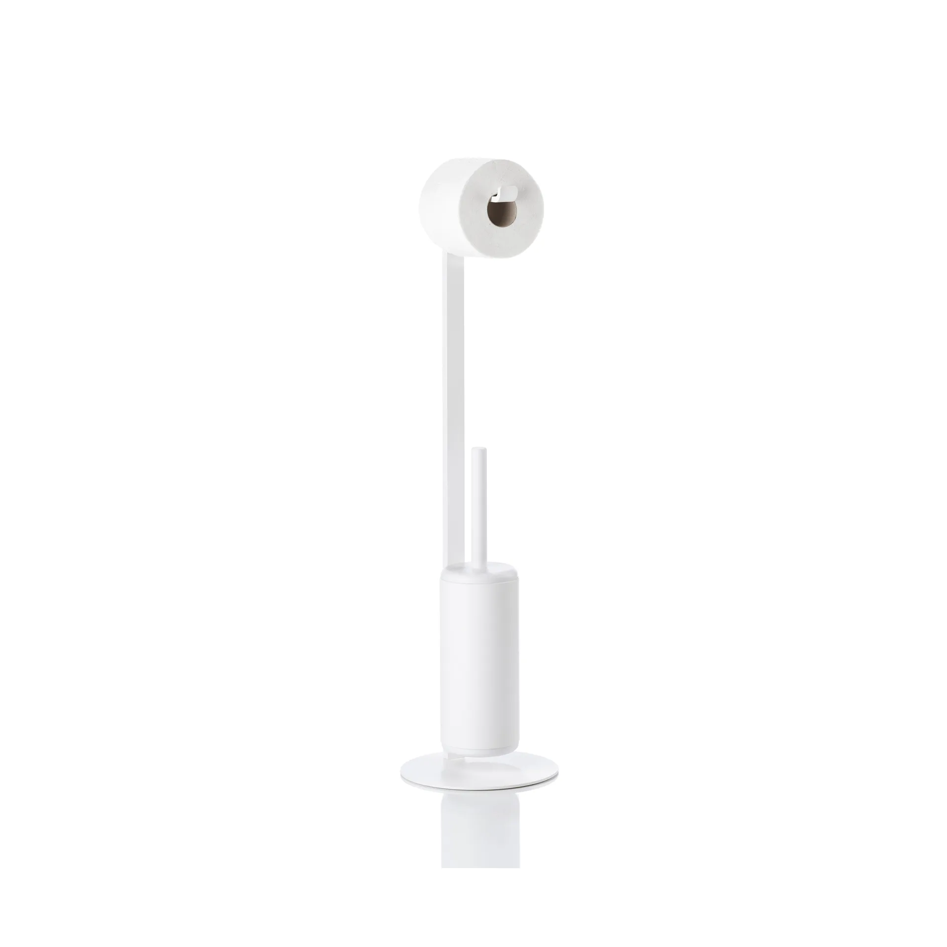 Rim トイレットロールホルダー ブラシ付き, White Zone Denmark | ゾーン デンマーク