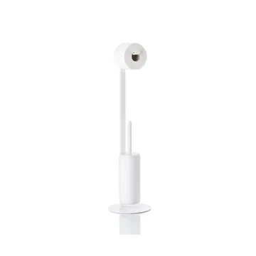 Rim トイレットロールホルダー ブラシ付き - White - Zone Denmark | ゾーン デンマーク