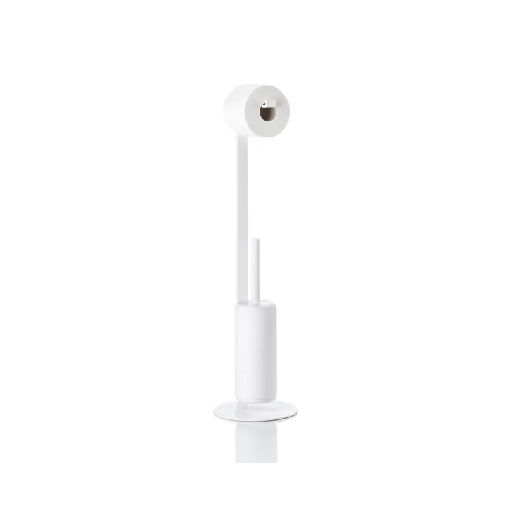 Rim トイレットロールホルダー ブラシ付き - White - Zone Denmark | ゾーン デンマーク
