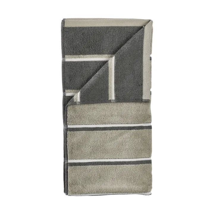 Sauna タオル - Eucalyptus-olive green-soft grey, 70x140 cm - Zone Denmark | ゾーン デンマーク