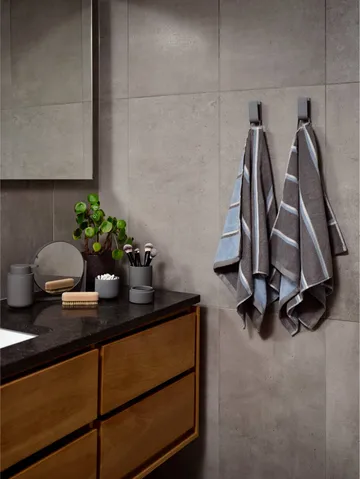 Sauna タオル - Grey-blue fog-soft grey, 50x100 cm - Zone Denmark | ゾーン デンマーク