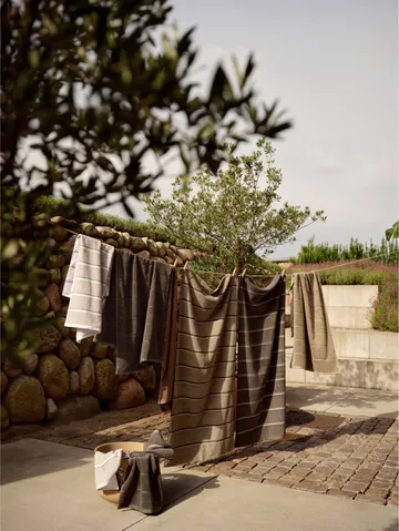 Sauna タオル - Grey-blue fog-soft grey, 70x140 cm - Zone Denmark | ゾーン デンマーク
