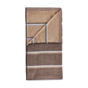 Sauna タオル - Taupe-camel-sky blue, 70x140 cm - Zone Denmark | ゾーン デンマーク
