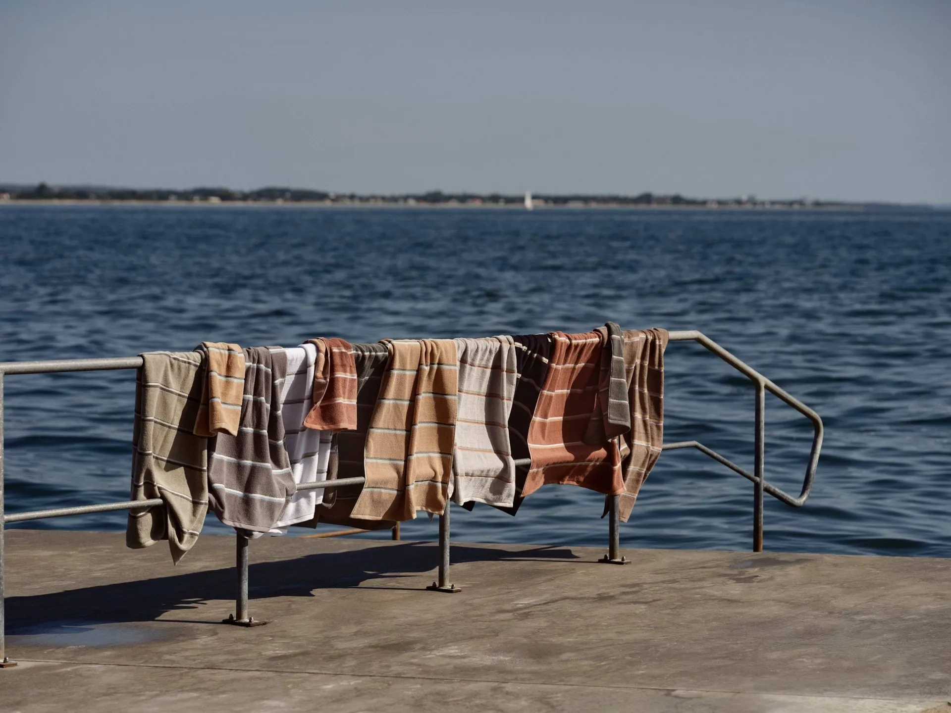 Sauna タオル, Terracotta-camel-lupine, 50x100 cm Zone Denmark | ゾーン デンマーク