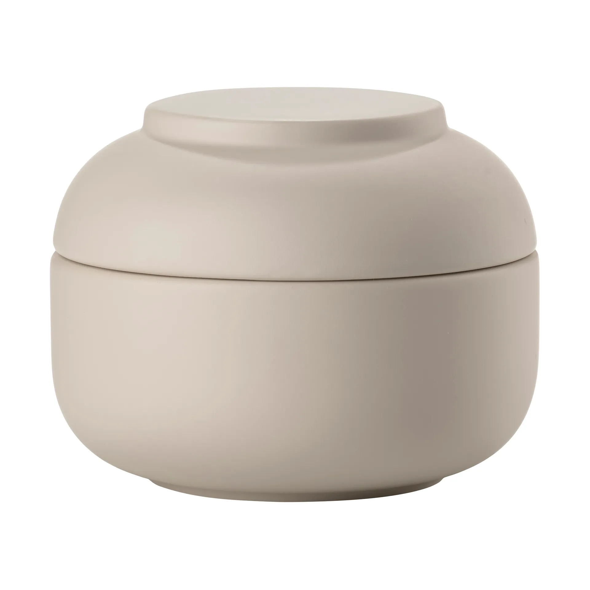 Sensu 蓋付きジャー Ø10.5x7.5 cm, Sand Zone Denmark | ゾーン デンマーク