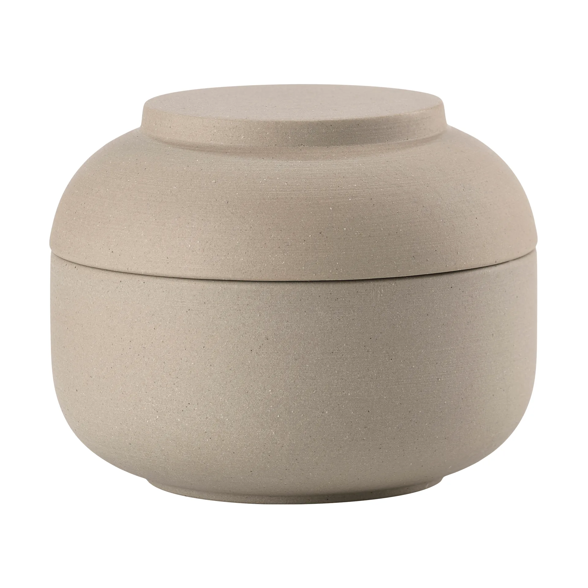 Sensu 蓋付きジャー Ø10.5x7.5 cm, Taupe Zone Denmark | ゾーン デンマーク