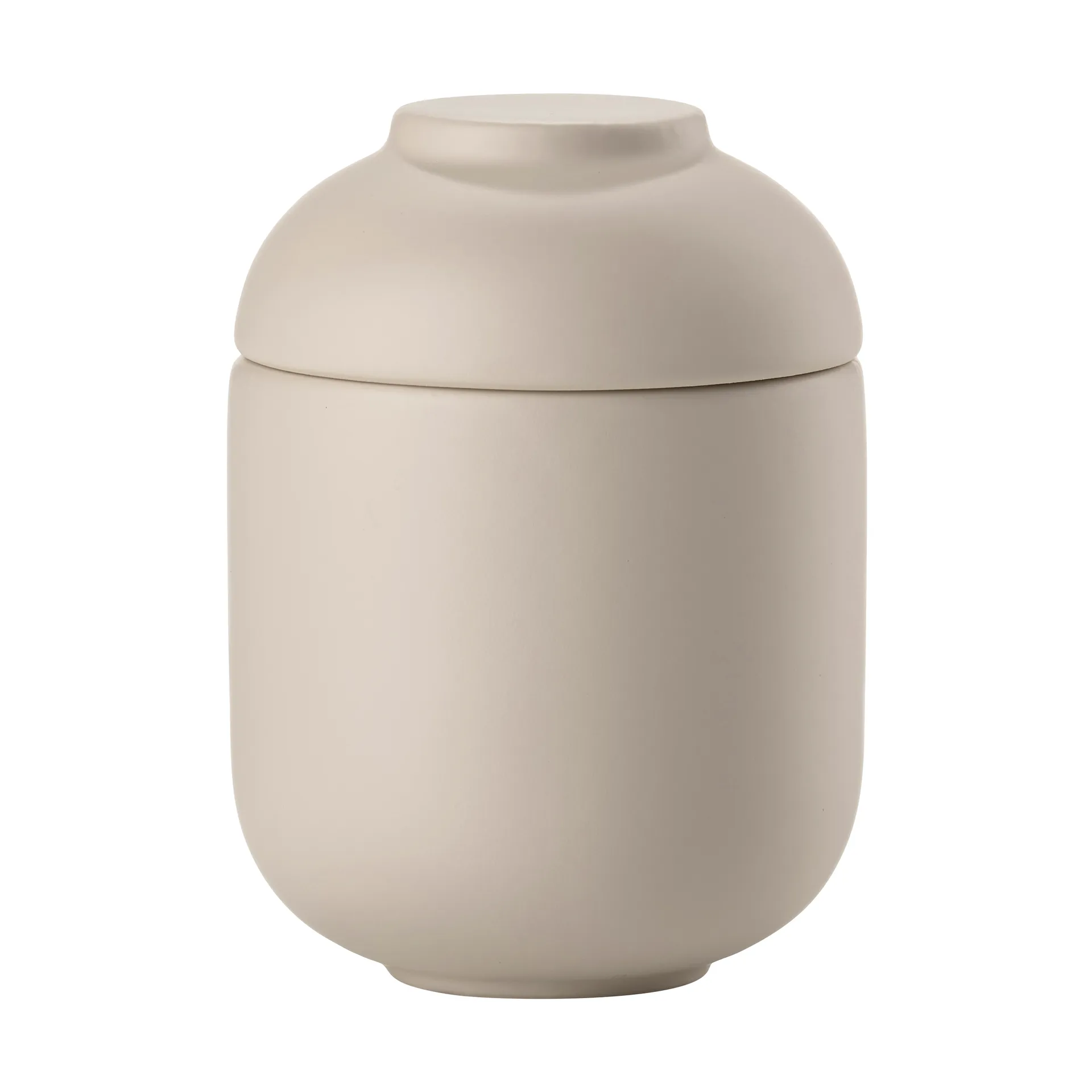 Sensu 蓋付きジャー Ø6.5x9 cm, Sand Zone Denmark | ゾーン デンマーク