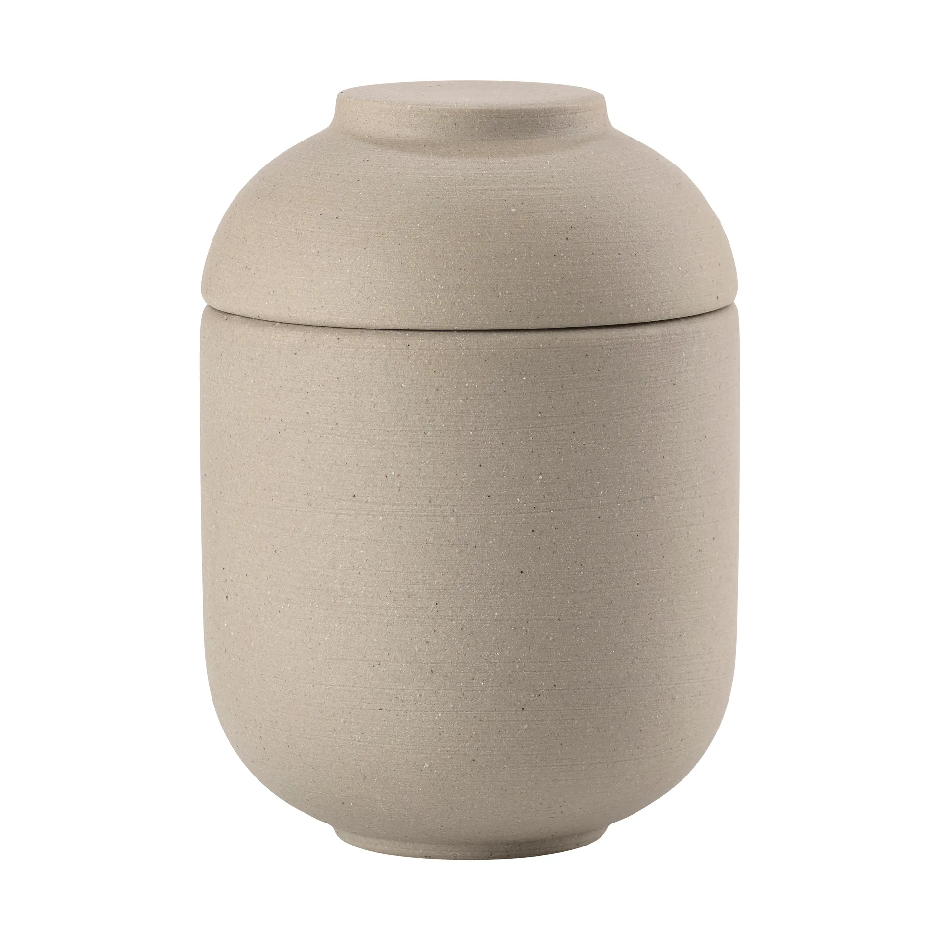Sensu 蓋付きジャー Ø6.5x9 cm, Taupe Zone Denmark | ゾーン デンマーク