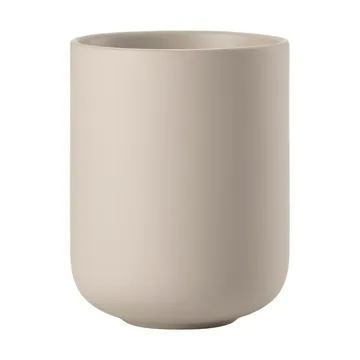 Sensu 歯ブラシマグ Ø7.4x9.5 cm - Sand - Zone Denmark | ゾーン デンマーク