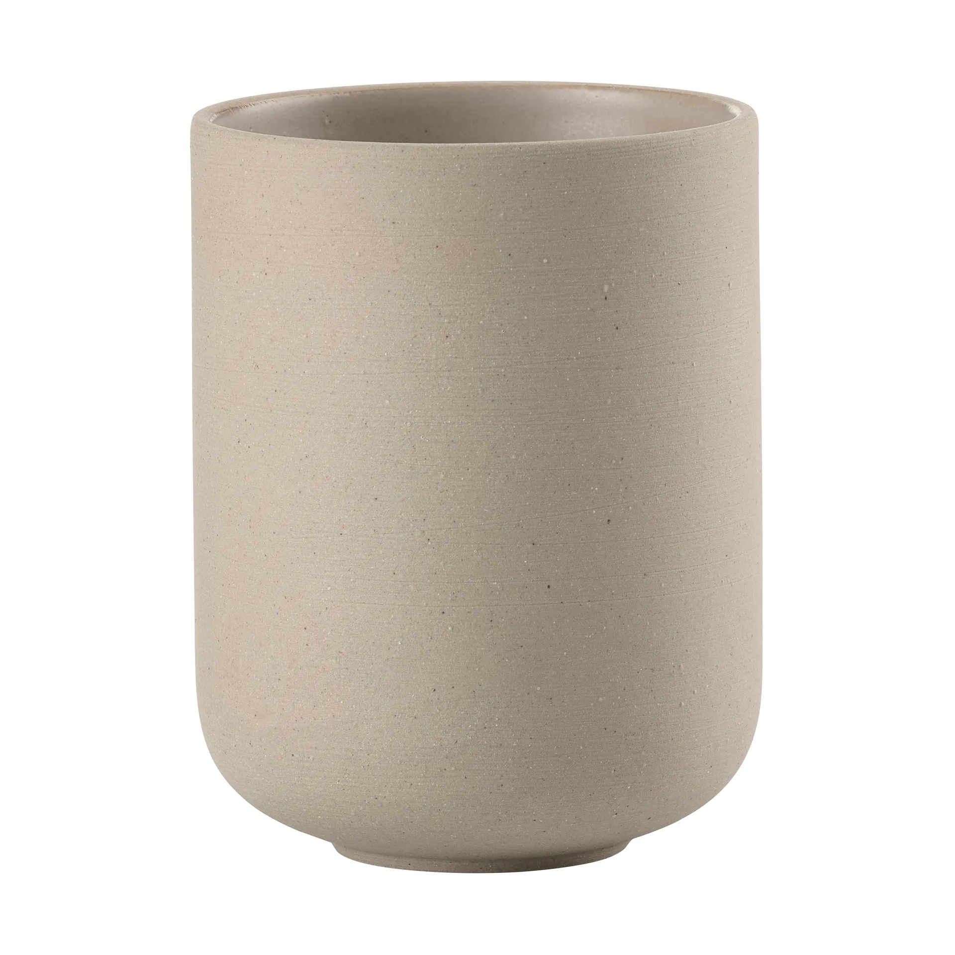 Sensu 歯ブラシマグ Ø7.4x9.5 cm, Taupe Zone Denmark | ゾーン デンマーク