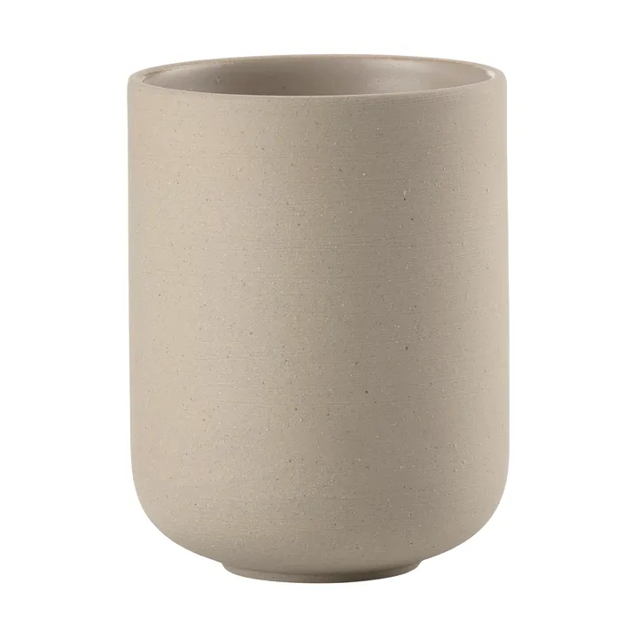 Sensu 歯ブラシマグ Ø7.4x9.5 cm - Taupe - Zone Denmark | ゾーン デンマーク