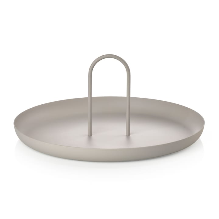 Singles トレイ ハンドル付き Ø20 cm - Warm Grey - Zone Denmark | ゾーン デンマーク