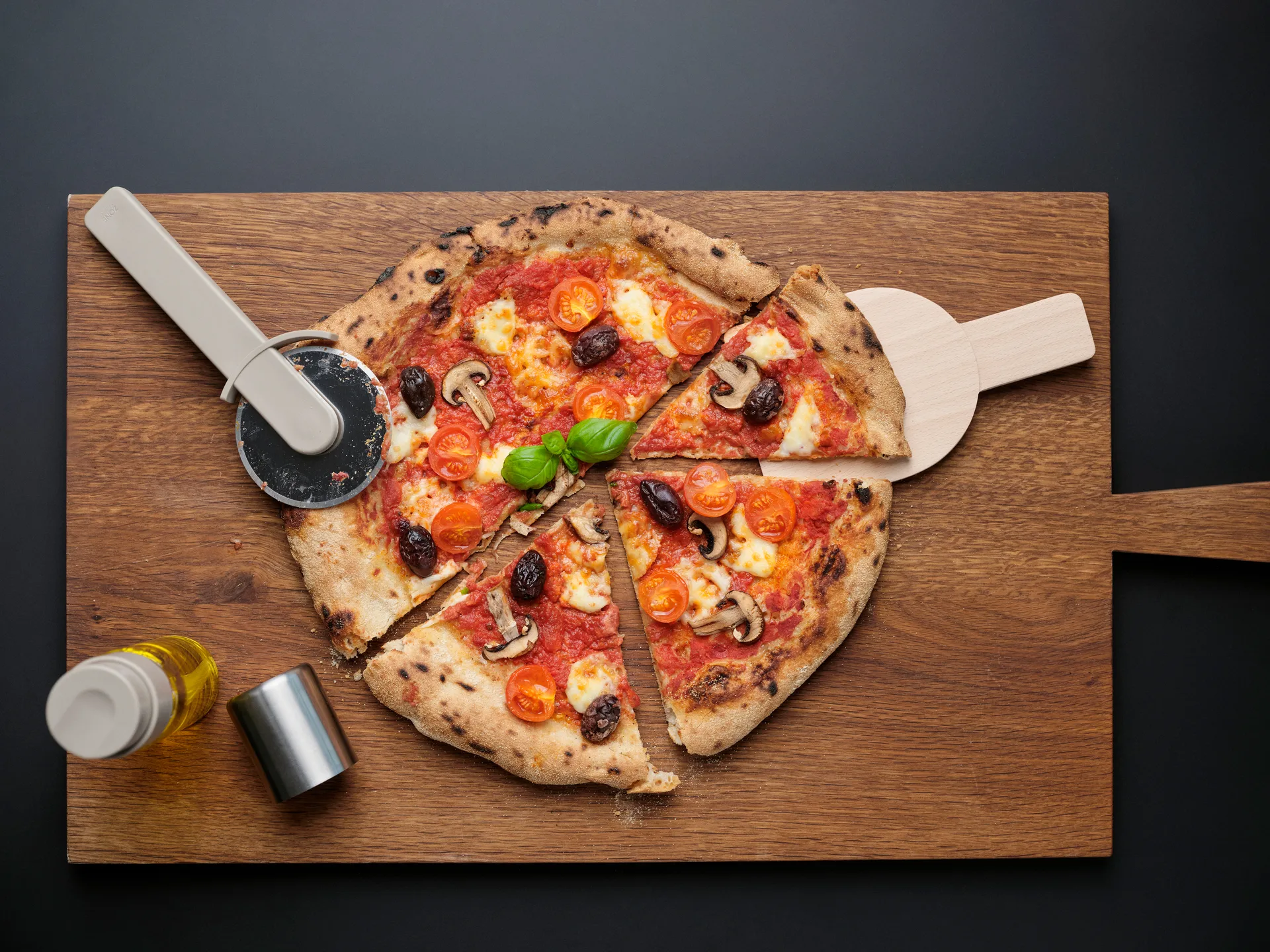 Singles ピザ用ツール 3点セット, Soft taupe Zone Denmark | ゾーン デンマーク