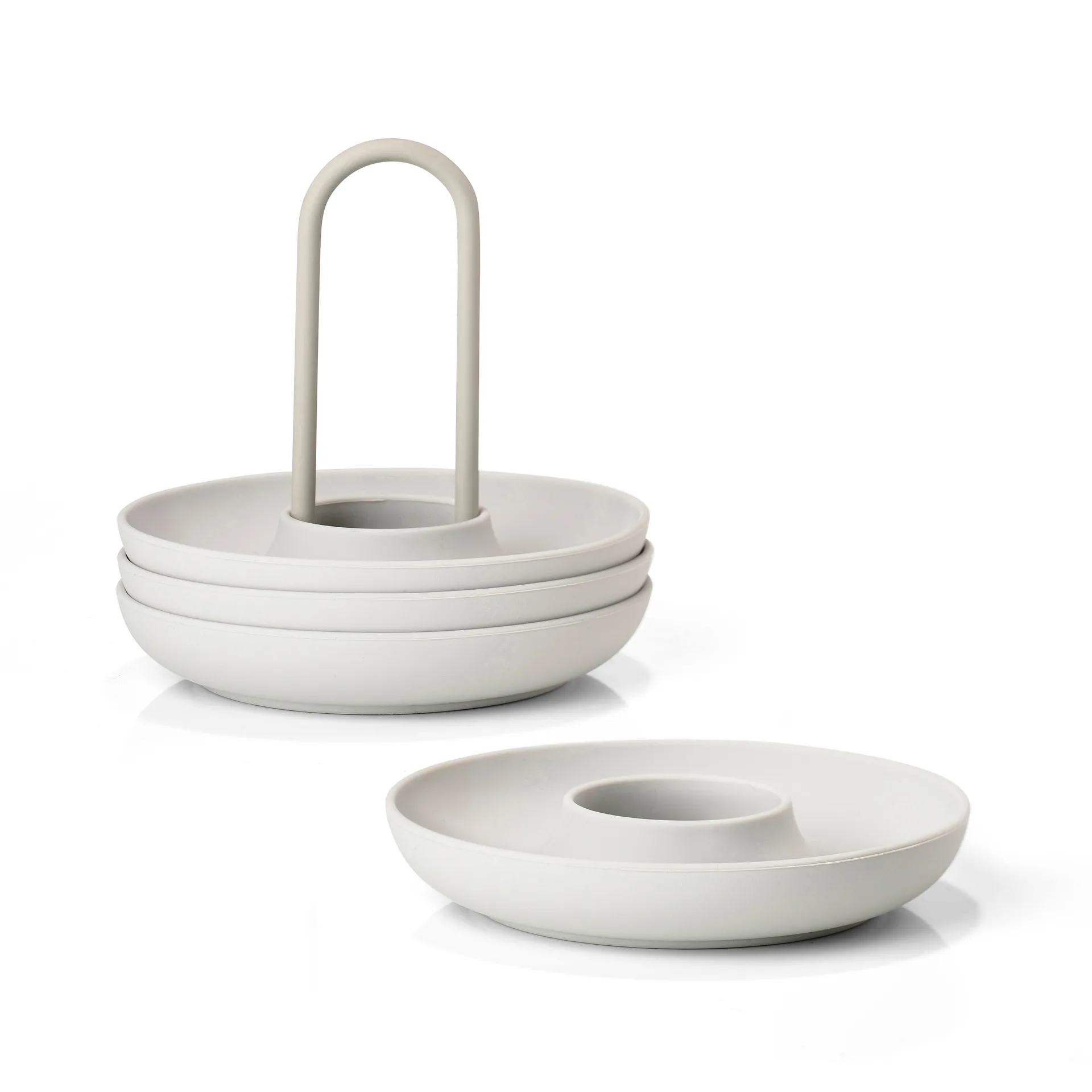 Singles エッグカップ ホルダー付き, Warm Grey Zone Denmark | ゾーン デンマーク