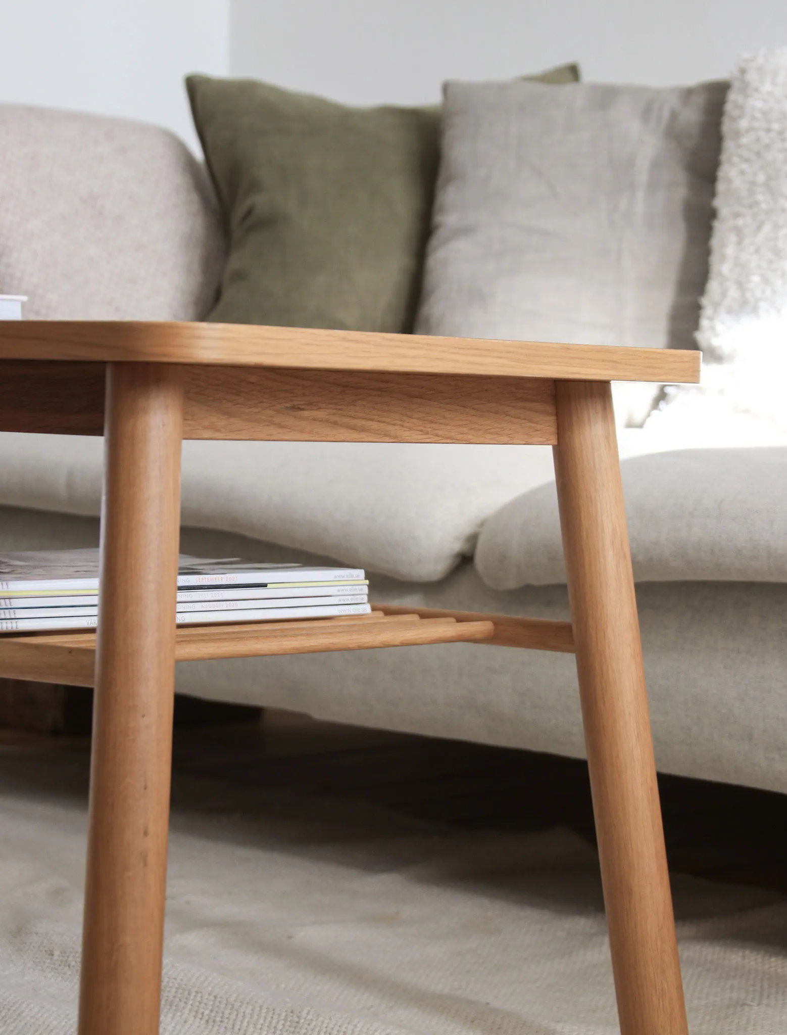 Mino コーヒーテーブル, Oak Zweed