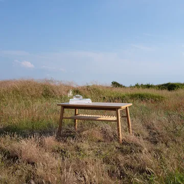 Mino コーヒーテーブル - White/oak - Zweed