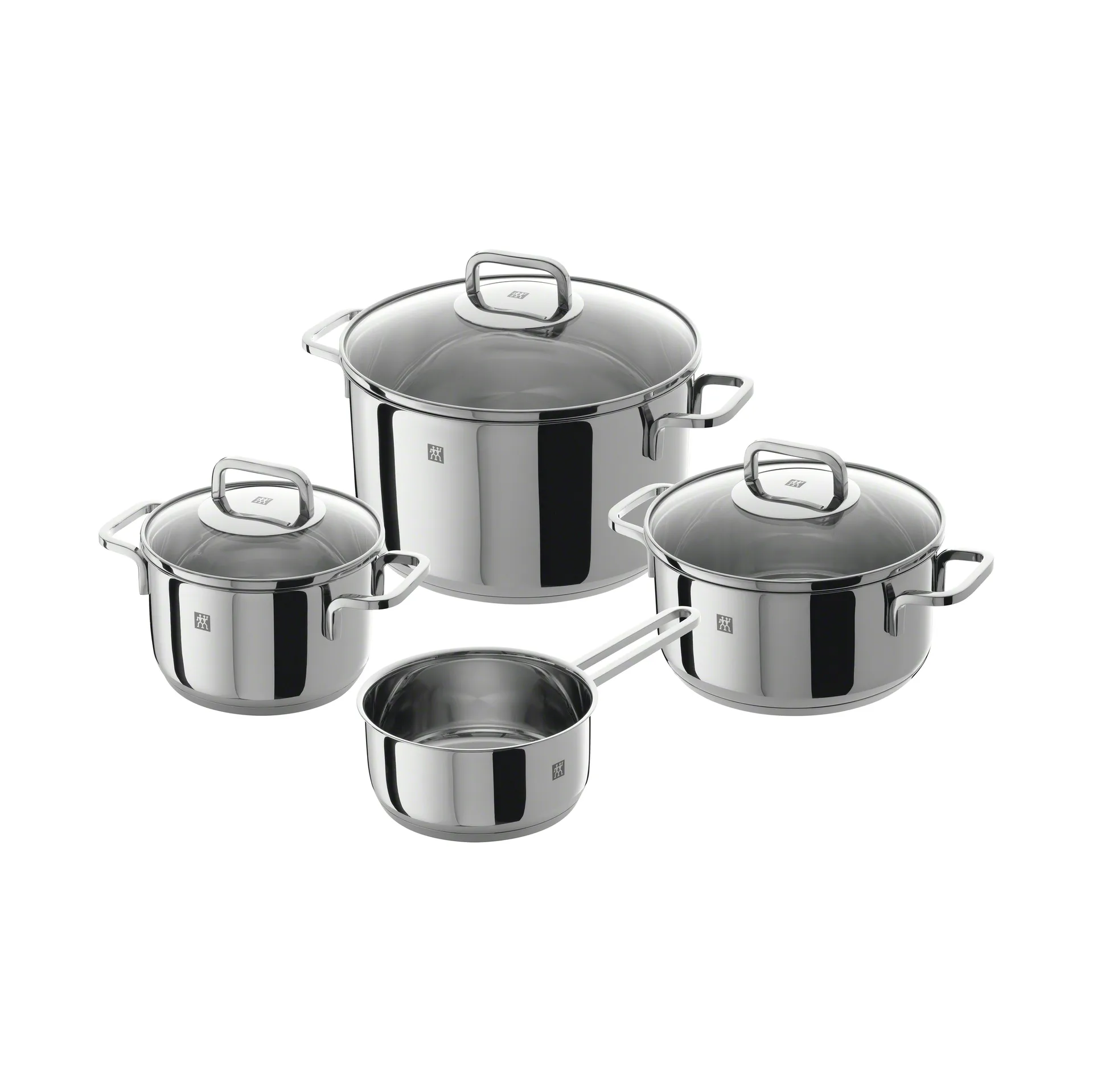 Zwilling Quadro 鍋 4点セット, 4 pieces Zwilling | ツヴィリング