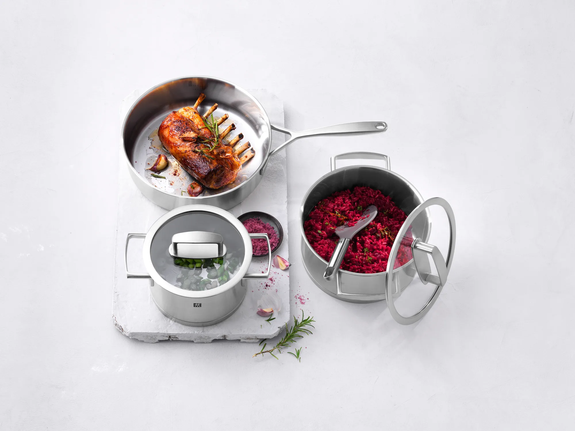 Zwilling | ツヴィリング からのZwilling Vitality ソースパン 3ピース