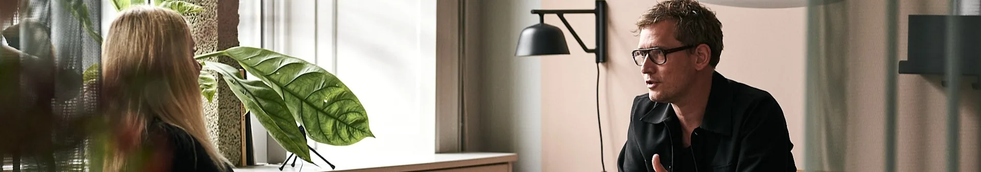 Nordic NestとMuutoのインタビューが行われているMuutoショールーム。
